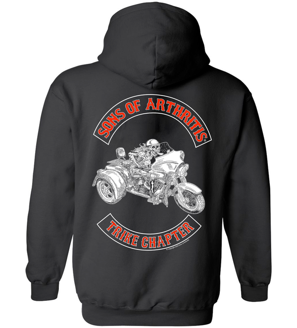 Sons of Arthritis Trike Chapter (Fred's Trike) - PULLOVER HOODIE