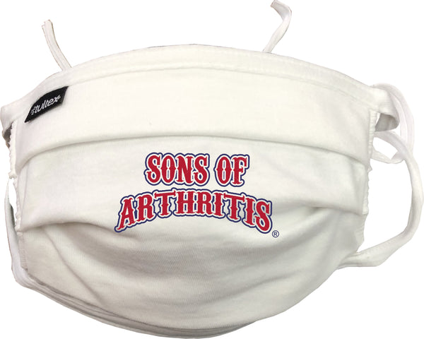 "SONS OF ARTHRITIS" Washable Double Layer Adjustable Cotton Face Mask