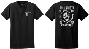 Sons of Arthritis Forgetful Chapter - Black (See More Styles)