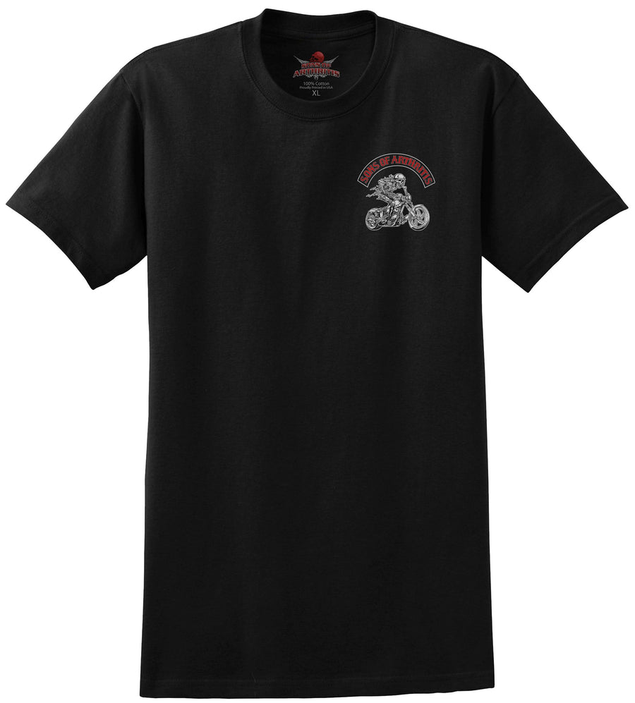 Rheumatoid Chapter Short Sleeve Biker T-Shirt
