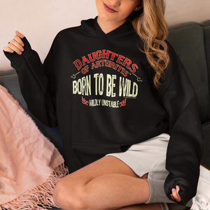 Daughters of Arthritis Unstable Chapter - Black Hoodie