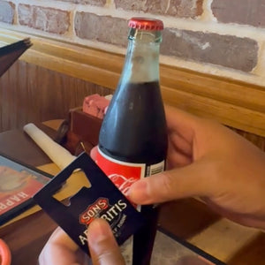 Sons of Arthritis™ Credit Card Bottle Opener – “Just Keep Ridin’”