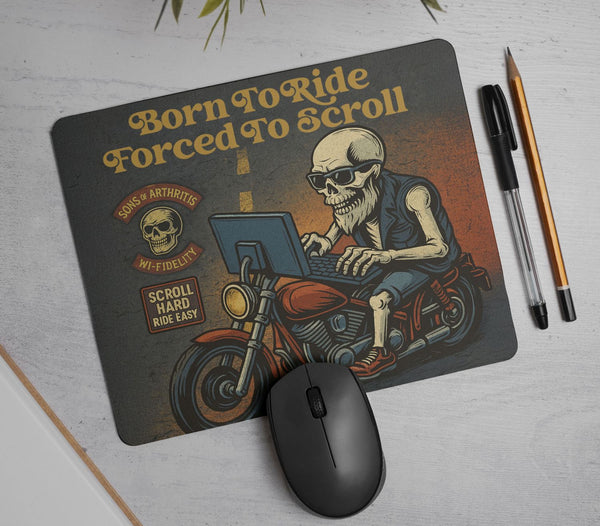 Sons of Arthritis Mouse Pad - Forced to Scroll
