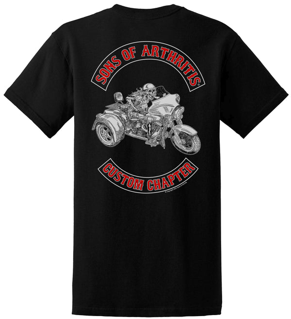 Sons of Arthritis TRIKE "Custom Chapter" T-Shirt