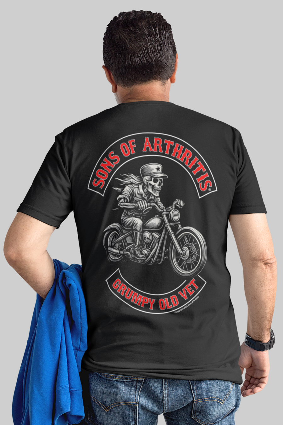 Sons of Arthritis Grumpy Old Vet - Black (See More Styles)