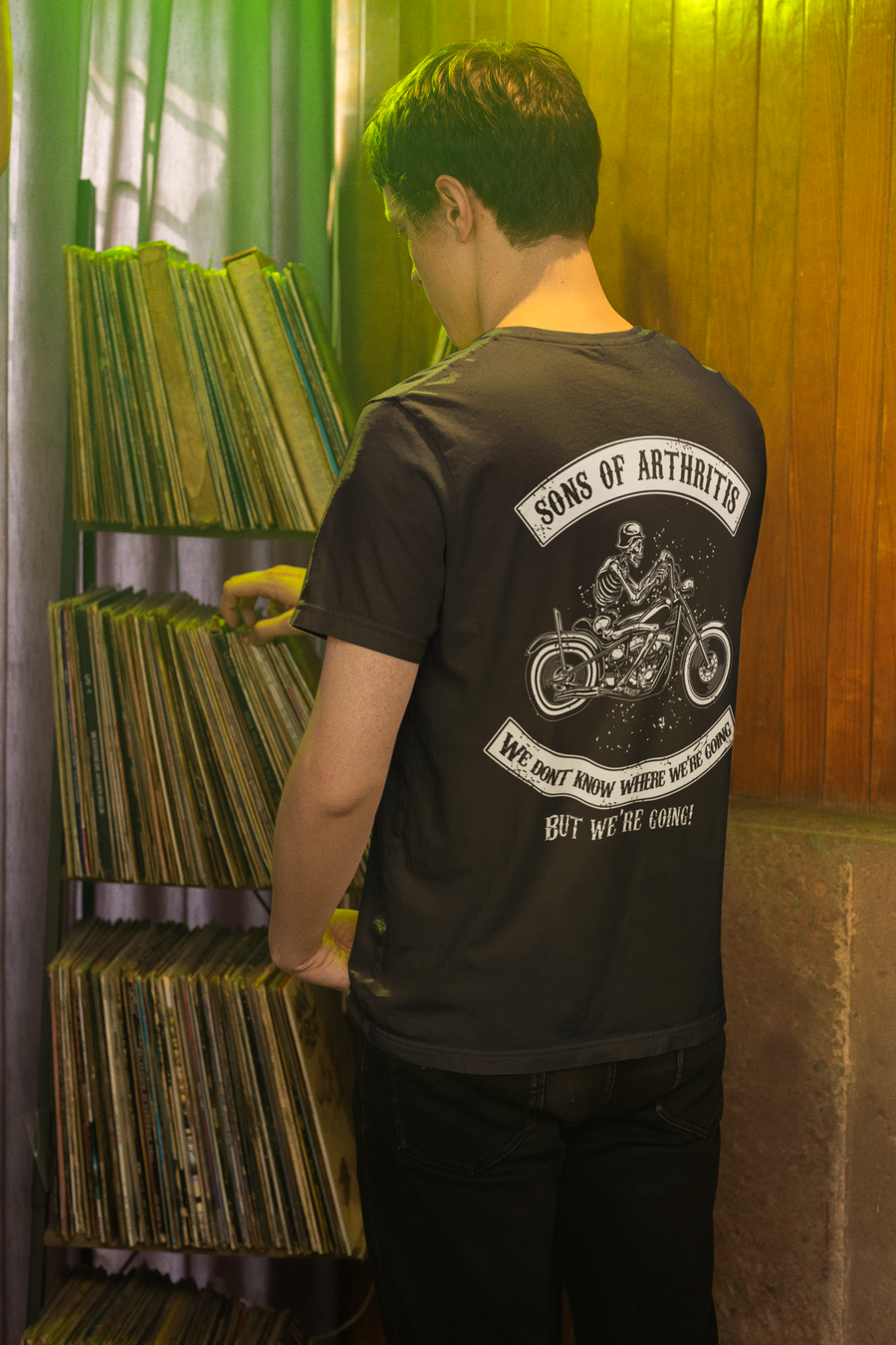 Sons of Arthritis Just Riding Chapter - Black (See More Styles)