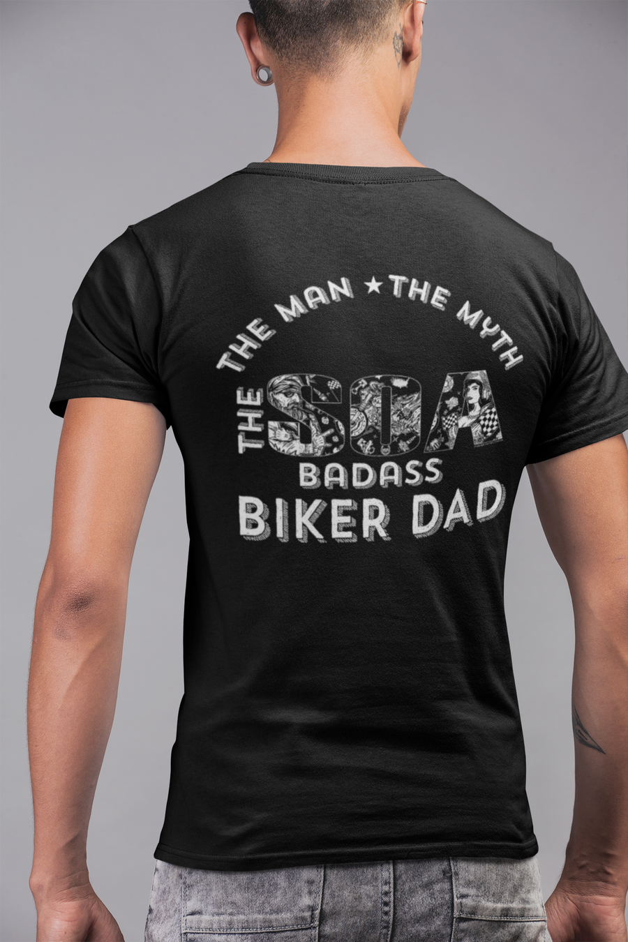 SOA Biker Dad - BLACK (SEE MORE STYLES)