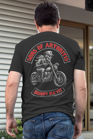 Sons of Arthritis Grumpy Old Vet - Black (See More Styles)