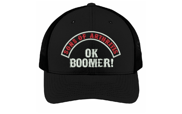 Sons of Arthritis OK BOOMER Cap