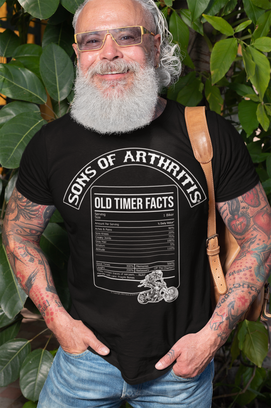 Sons of Arthritis Old Timer Facts - Black (See More Styles)