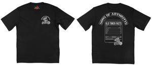 Sons of Arthritis Old Timer Facts - Black (See More Styles)