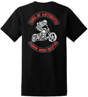 Sons of Arthritis Cancer SUCKS Chapter T-Shirt