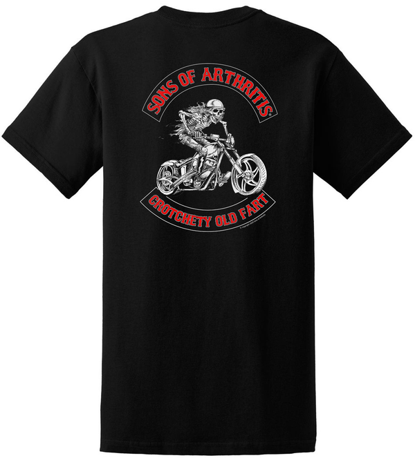 Sons of Arthritis Crotchety Old Fart T-Shirt