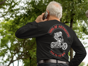 BAD TO THE BONE Long Sleeve T-shirt