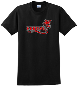 FUKITAL Palm Tree Edition BLACK T-Shirt by Sons of Arthritis