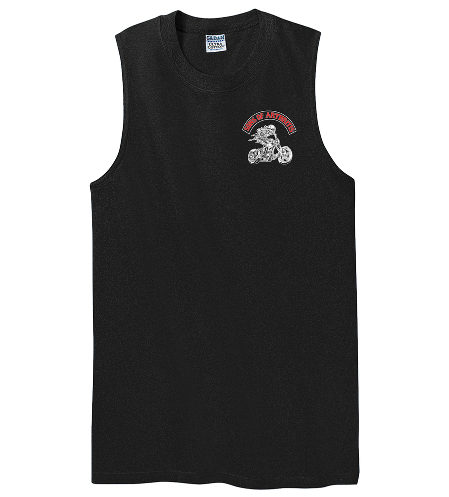 Hydrocodone Chapter Sleeveless Biker T-Shirt