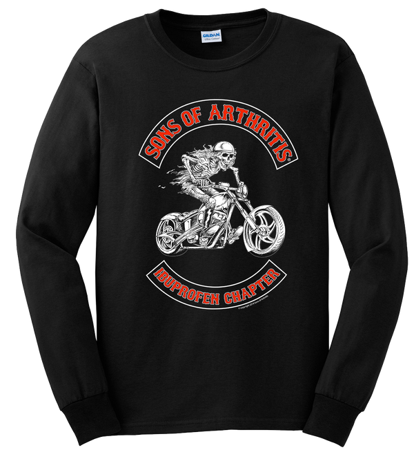 Sons of Arthritis Ibuprofen Long Sleeve, Front Image Only