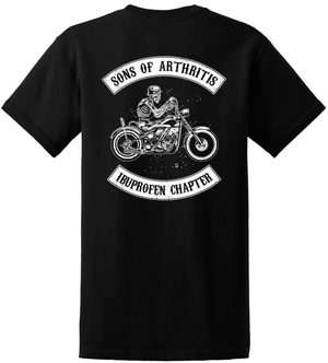 Sons of Arthritis Ibuprofen Chapter Copycat Tee