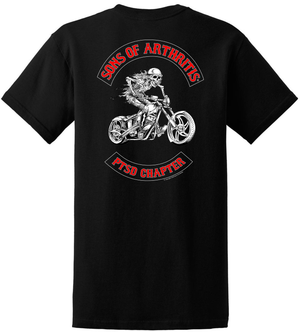 Sons of Arthritis PTSD CHAPTER  Biker T-shirt?