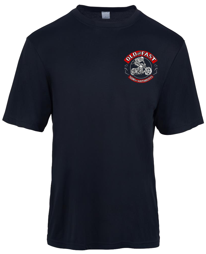 Sons of Arthritis OLD & FAST Black Tee