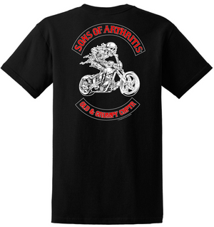 Sons of Arthritis OLD & GRUMPY Tee (Black)