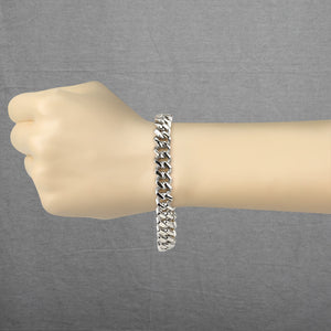 Sons of Arthritis Square Links 316L Stainless Steel Chain Bracelet