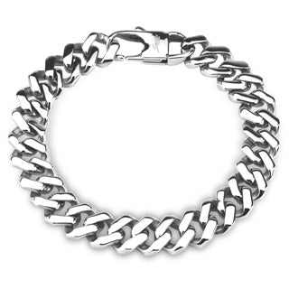 Sons of Arthritis Square Links 316L Stainless Steel Chain Bracelet