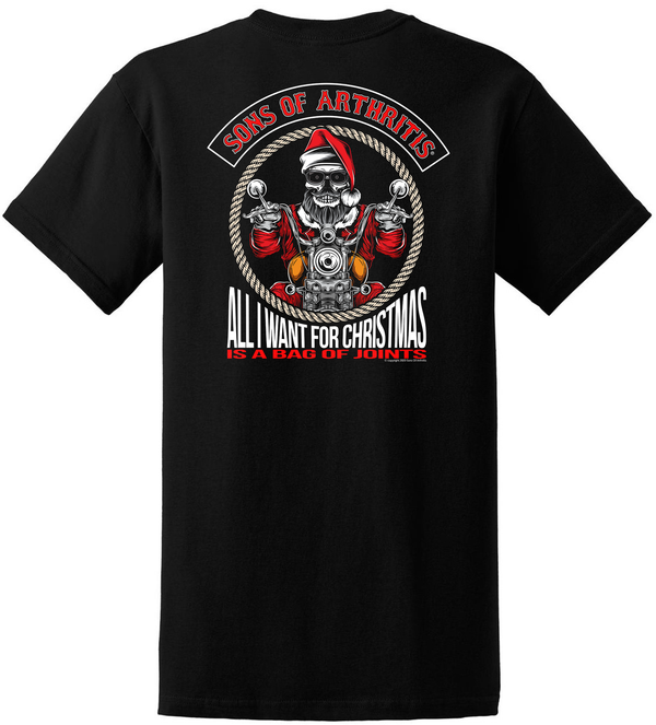 Sons of Arthritis Bag of Joints Pocket T-Shirt