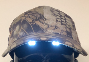 Sons of Arthritis Logo Kryptek Highlander™ tactical camo POWERCAP LED Lighted Hats
