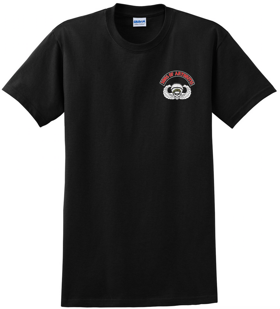 Sons of Arthritis Paratrooper Badass Division Chapter T-Shirt