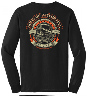 Sons of Arthritis Screamer POCKET Long Sleeve T-Shirt