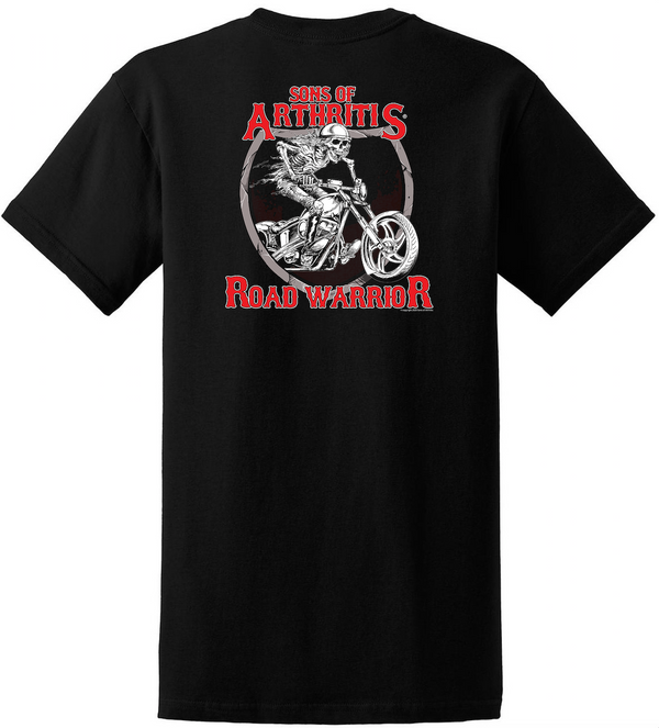Sons of Arthritis Road Warrior Pocket T-Shirt