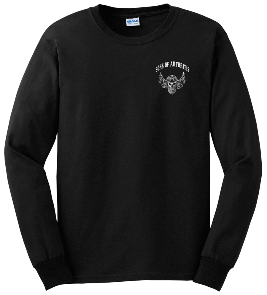 Sons of Arthritis Seasoned Biker Long Sleeve T-Shirt