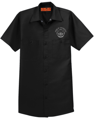Sons of Arthritis Skull & Pistons Work Shirt