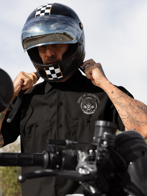 Sons of Arthritis Skull & Pistons Work Shirt