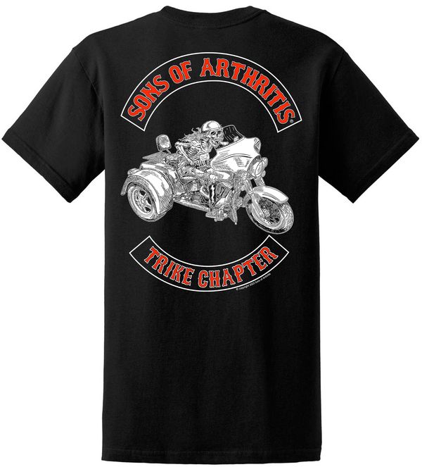 Sons of Arthritis Trike Chapter (Fred's Trike) - POCKET TSHIRT