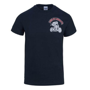 Sons of Arthritis Bad to the Bone Chapter Biker T-Shirt