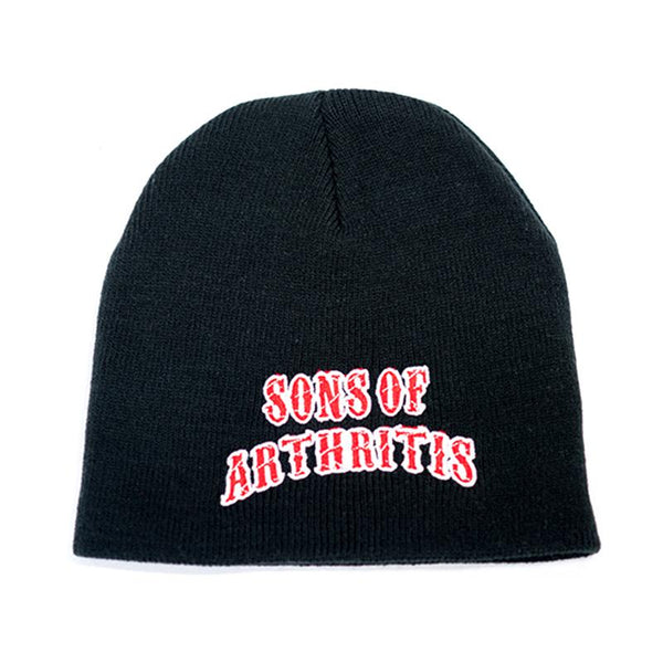 knit beanie sons of arthritis knit motorcycle hat
