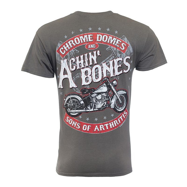 Sons of Arthritis Chrome Domes & Achin Bones (Front & Back)