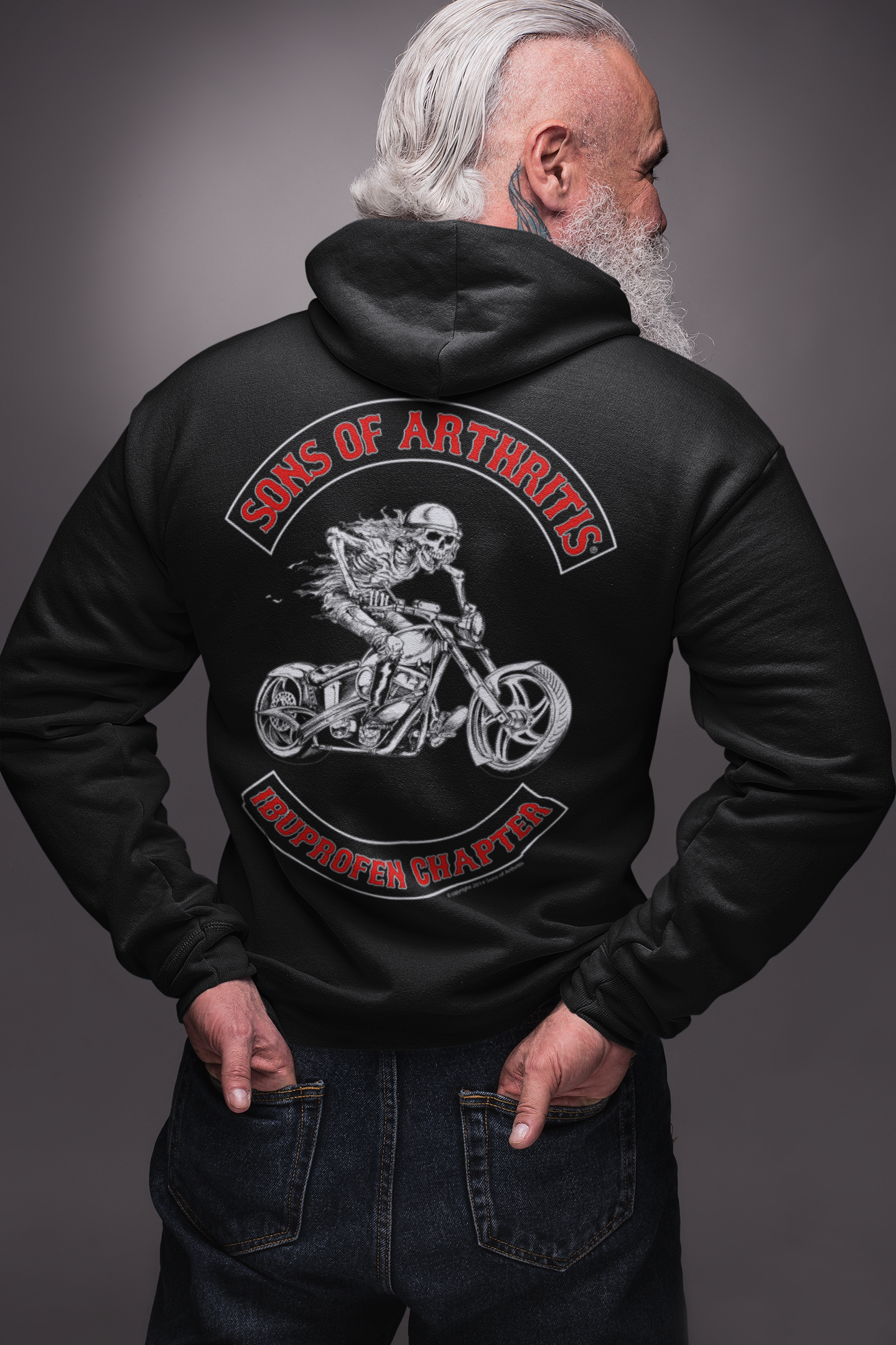 Sons of anarchy zip online up hoodie