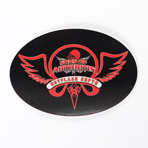 Hotflash Helmet Sticker