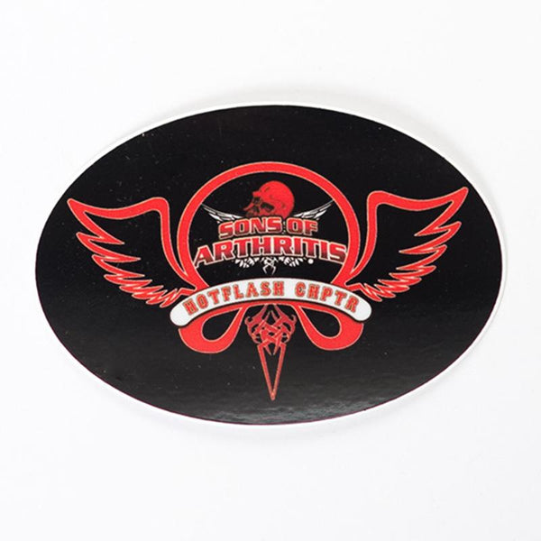 Hotflash Helmet Sticker