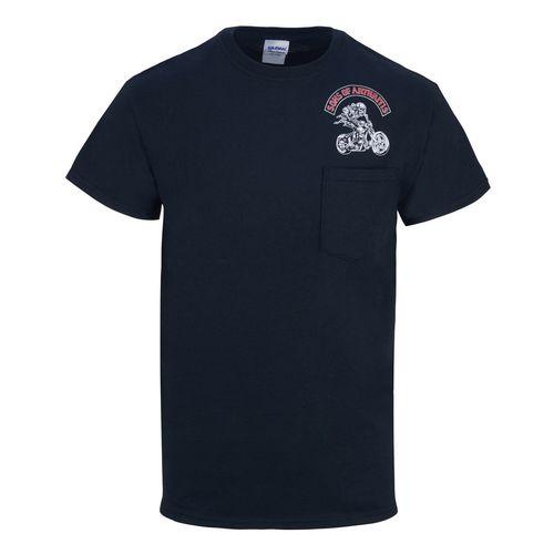 Sons of Arthritis Titanium Chapter Pocket Biker T-Shirt