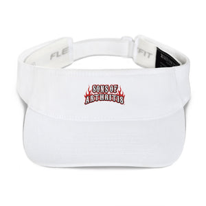 Sons of Arthritis Flame Logo Visor