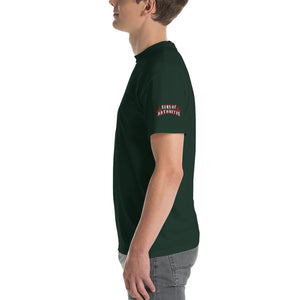 Sons of Arthritis Flame Logo on Sleeve and Back Short-Sleeve T-Shirt
