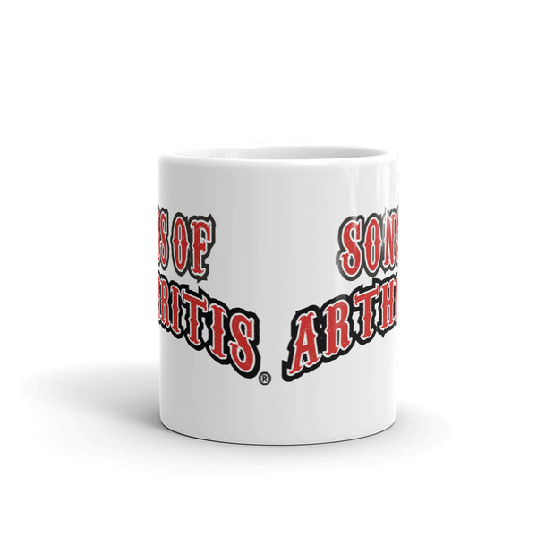 SONS OF ARTHRITIS NEVER FORGET COFFEE MUG