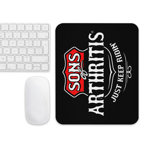 Sons of Arthritis Just Keep Ridin' Mouse pad
