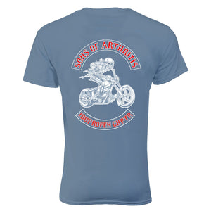 Ibuprofen Chapter Tee (Stone Blue)