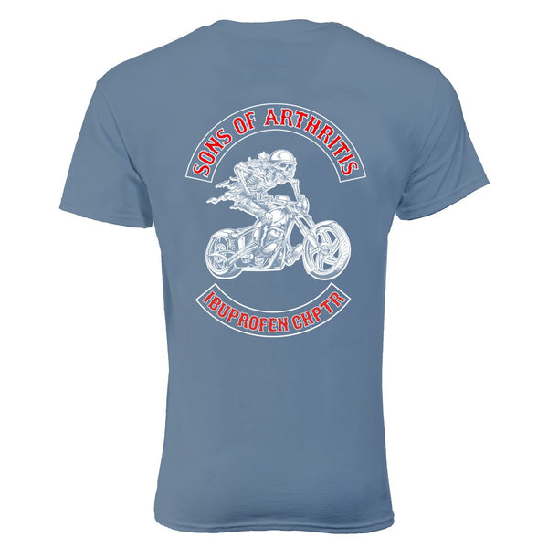 Ibuprofen Chapter Tee (Stone Blue)