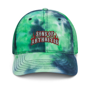 Sons of Arthritis Logo Tie dye hat